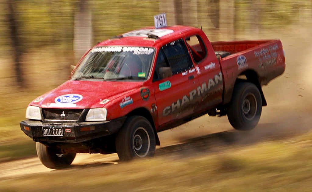 Chapman Racing’s Mistubishi Triton will be in action in the Mary Valley at the weekend. Chapman Racing’s Mistubishi Triton will be in action in the Mary Valley at the weekend.